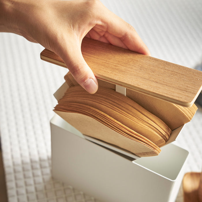 Yamazaki Koffiefilterhouder Tosca - Wit