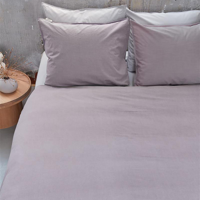 vtwonen Natural Stone Dekbedovertrek 200 x 200/220 cm - Lila