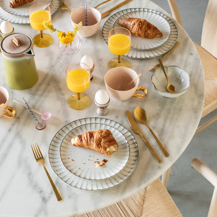 Amefa Manille Vintage Bestekset 16-delig - Goud