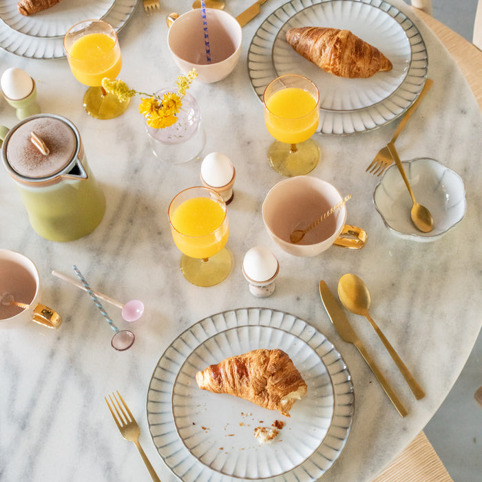 Amefa Manille Vintage Bestekset 16-delig - Goud