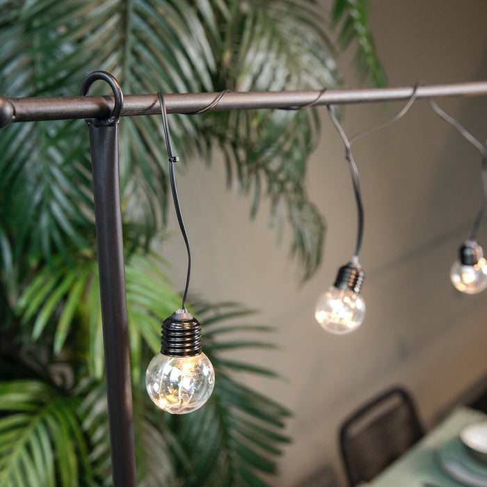 Mica Decorations Tafelklem incl. 10 lampen