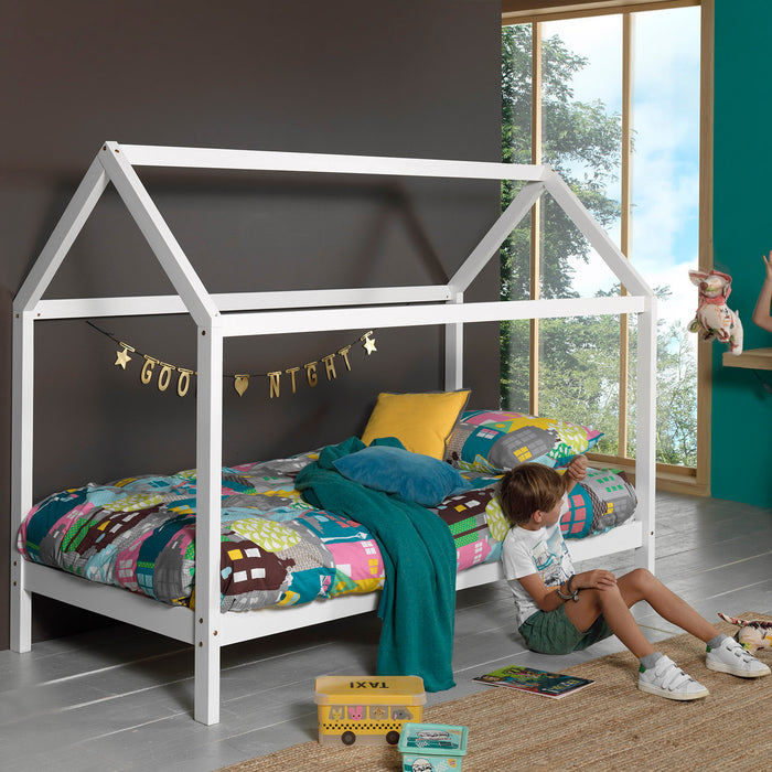 Vipack Dallas Huisbed 90 x 200 cm - Wit