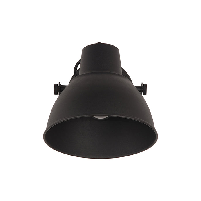 LABEL51 - Led Wandlamp Hamburg - Zwart Metaal - Incl. LED
