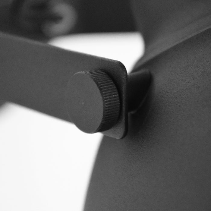 LABEL51 - Led Wandlamp Hamburg - Zwart Metaal - Incl. LED