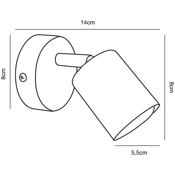 Nordlux Explore Wandlamp