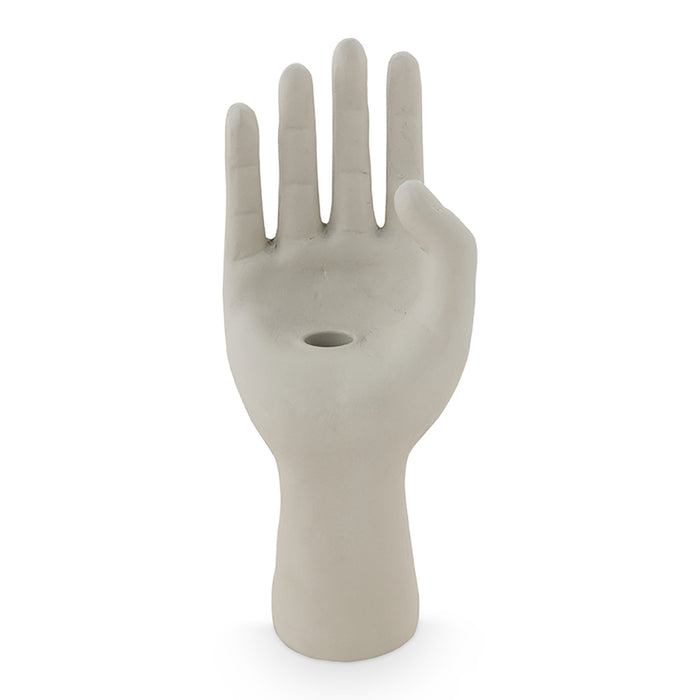 vtwonen Ecomix Hand Kandelaar - Zand