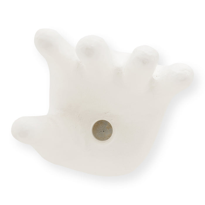 vtwonen Ecomix Hand Kandelaar - Mat Wit