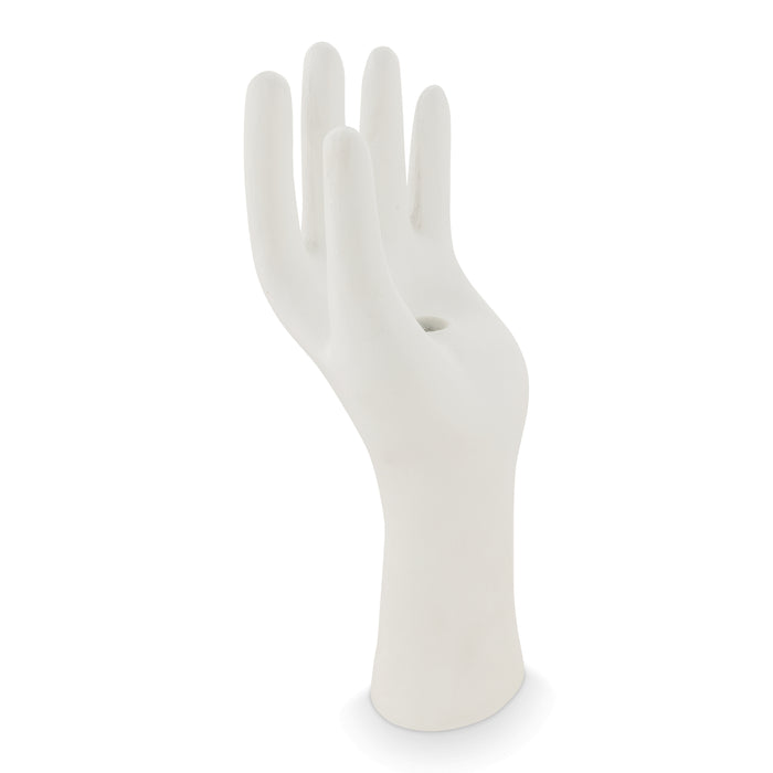 vtwonen Ecomix Hand Kandelaar - Mat Wit