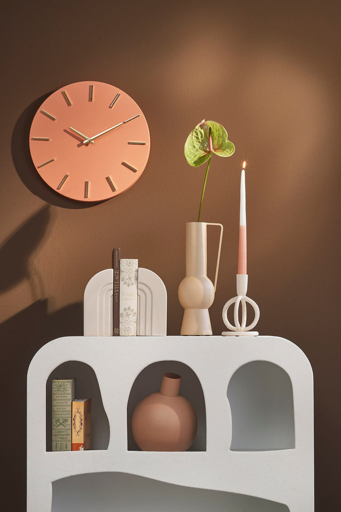 Mica Decorations Pitch Kandelaar - H16,5 x Ø10,5 cm - Off White