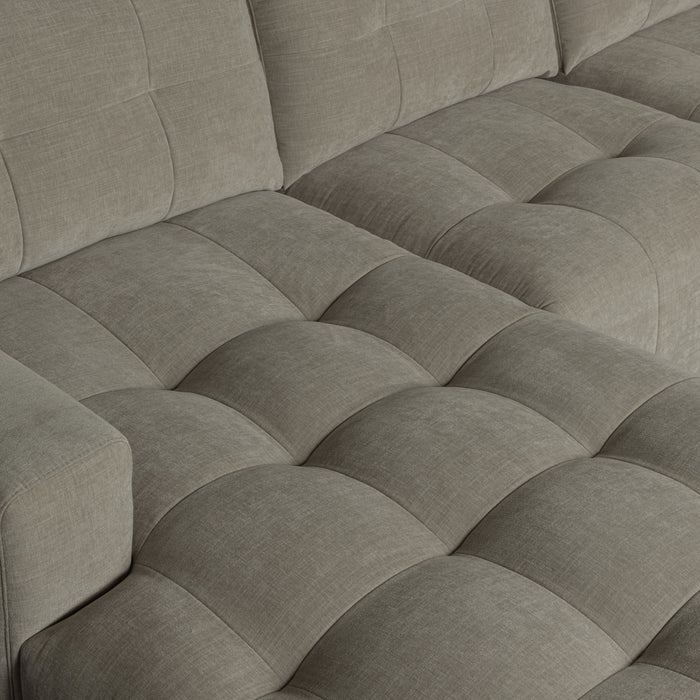 vtwonen Bar Chaise Longue - Links - Warm grijs