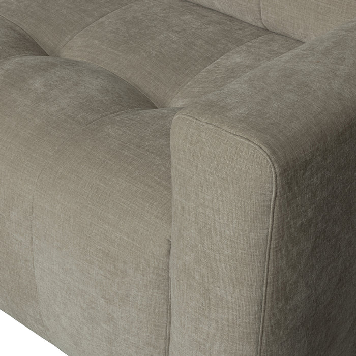 vtwonen Bar Chaise Longue - Links - Warm grijs