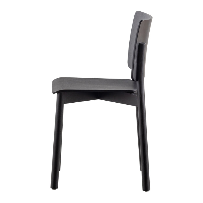 WOOOD Karel Eetkamerstoel - Zwart