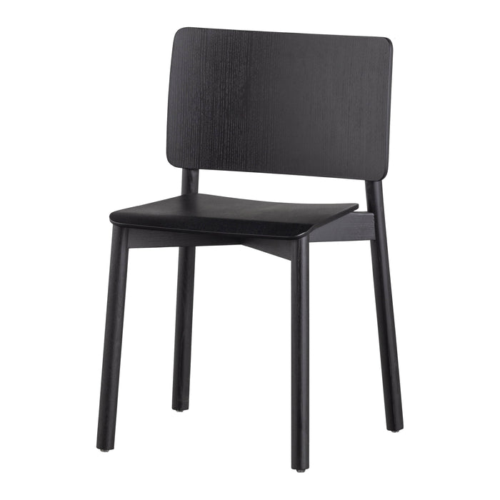 WOOOD Karel Eetkamerstoel - Zwart