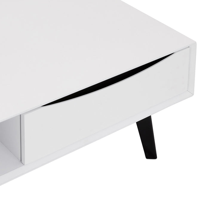 24Designs Lyon Salontafel - B75 X D120 X H45 Cm - MDF - Wit