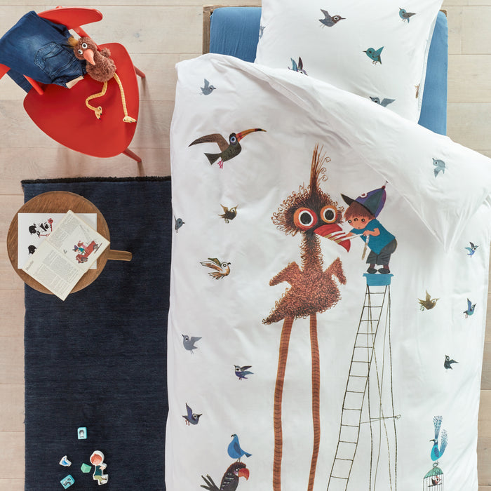 Beddinghouse x Fiep Amsterdam Fiepvogel Dekbedovertrek 140 x 220 cm - Multi