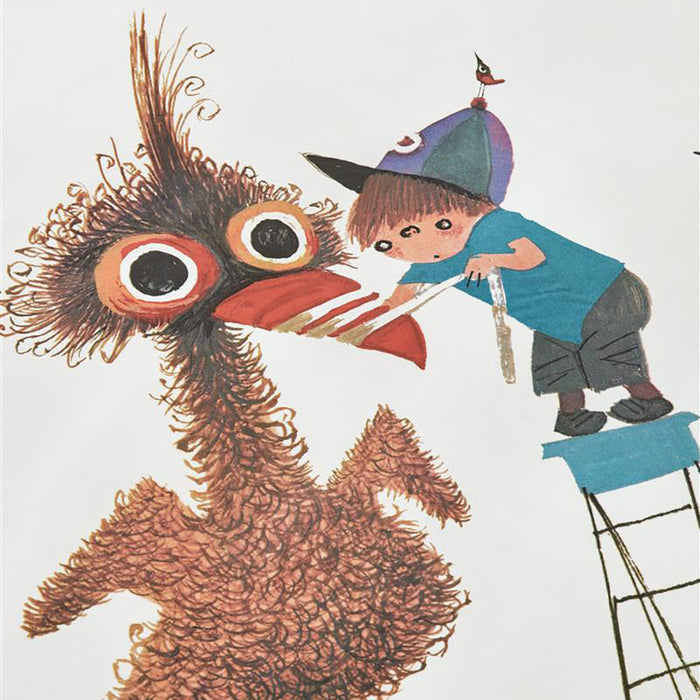 Beddinghouse x Fiep Amsterdam Fiepvogel Dekbedovertrek 140 x 220 cm - Multi