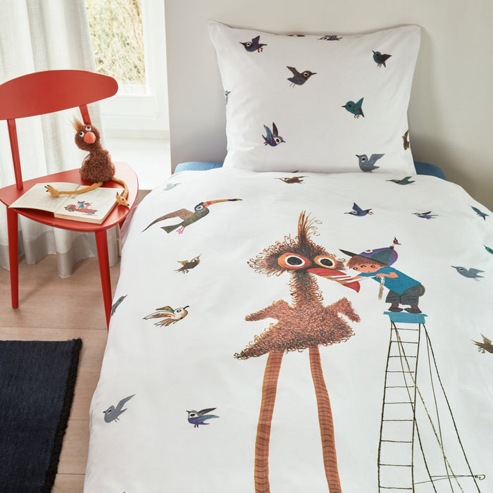 Beddinghouse x Fiep Amsterdam Fiepvogel Dekbedovertrek 140 x 220 cm - Multi