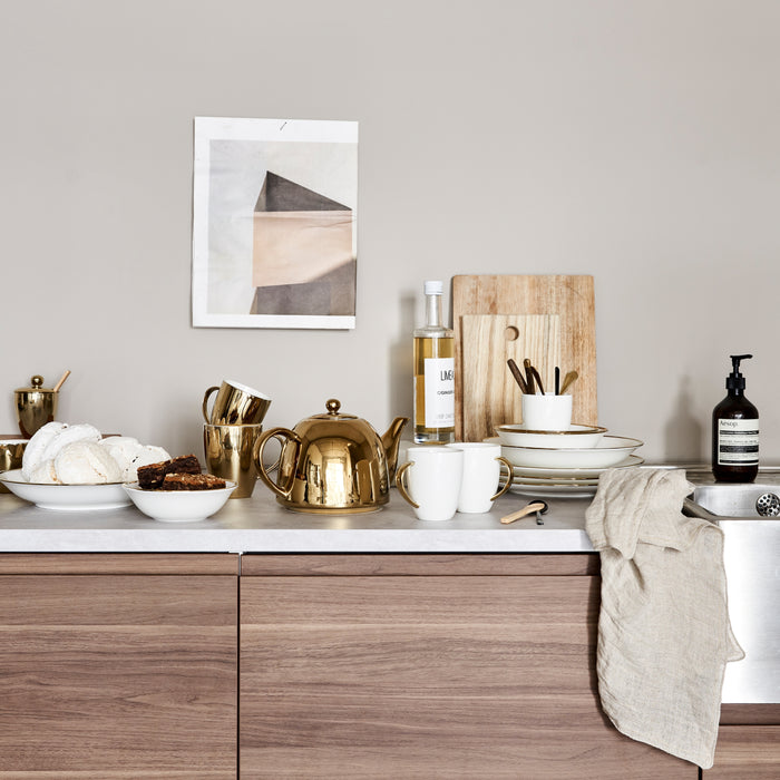 vtwonen Gold Serviesset 16-delig