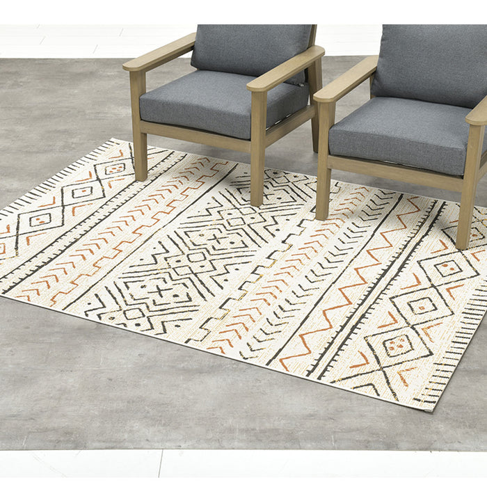 Garden Impressions Buitenkleed Malawi oker 120x170 cm