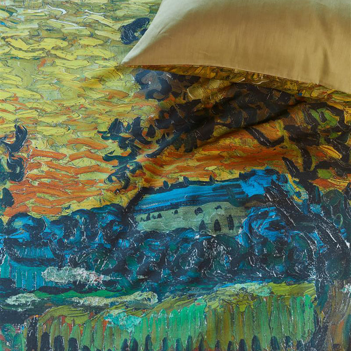 Beddinghouse x Van Gogh Museum Evening Twilight Dekbedovertrek 200 x 200/220 cm - Oker