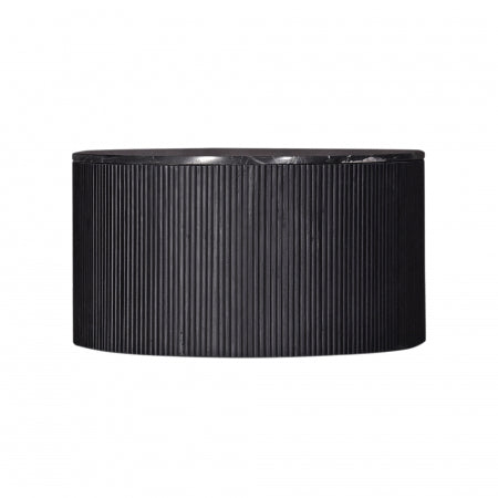 Giga Meubel - Salontafel Marmer Rond - Zwart - 70x70x38cm - Glitzie