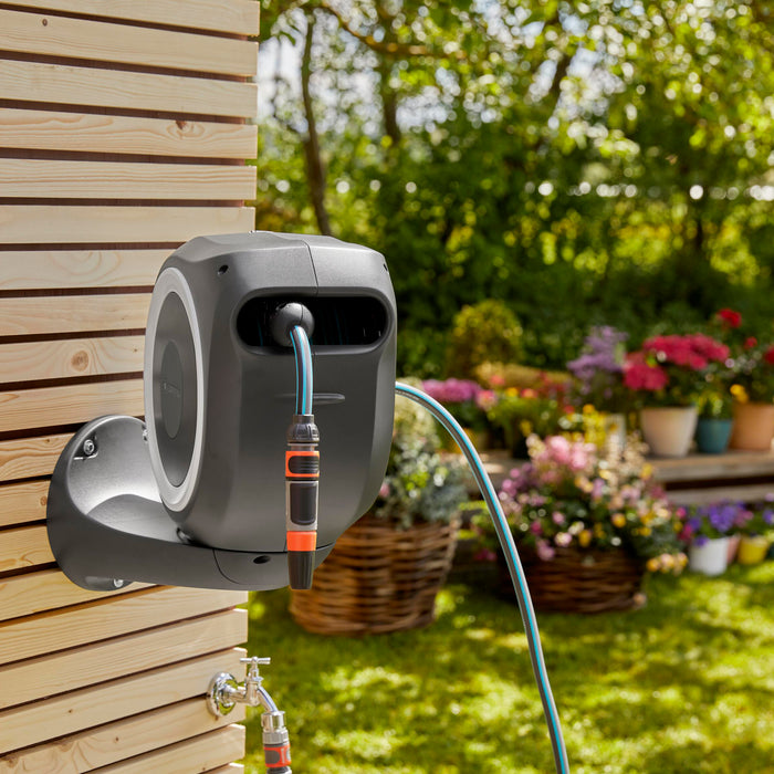 Gardena RollUp Wandslangenbox 15 m - Wit