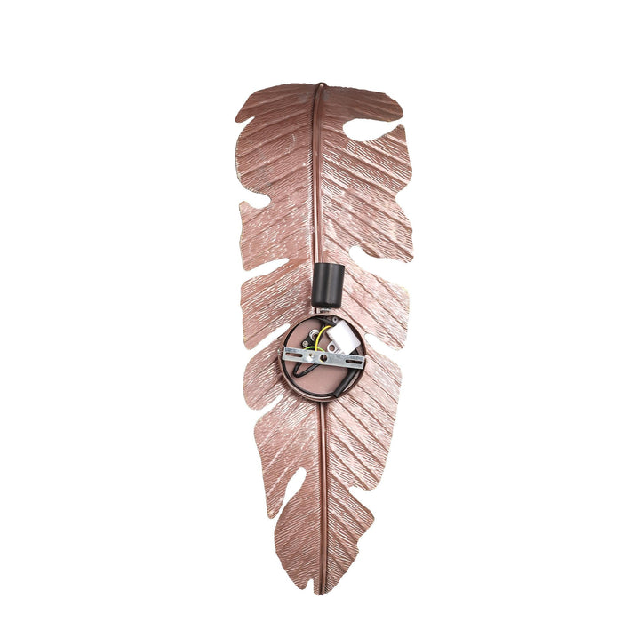 PTMD Asis Wandlamp Blad - 71 x 25 x 13,5 cm - Ijzer - Goud