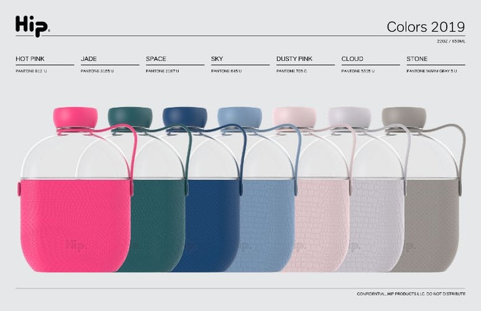 HIP - Drinkfles, 650 ml, Licht Blauw - HIP