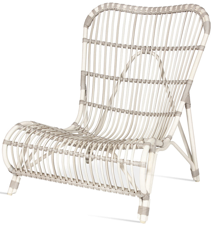 Vincent Sheppard Lucy Lounge Chair - Off White + Zitkussen