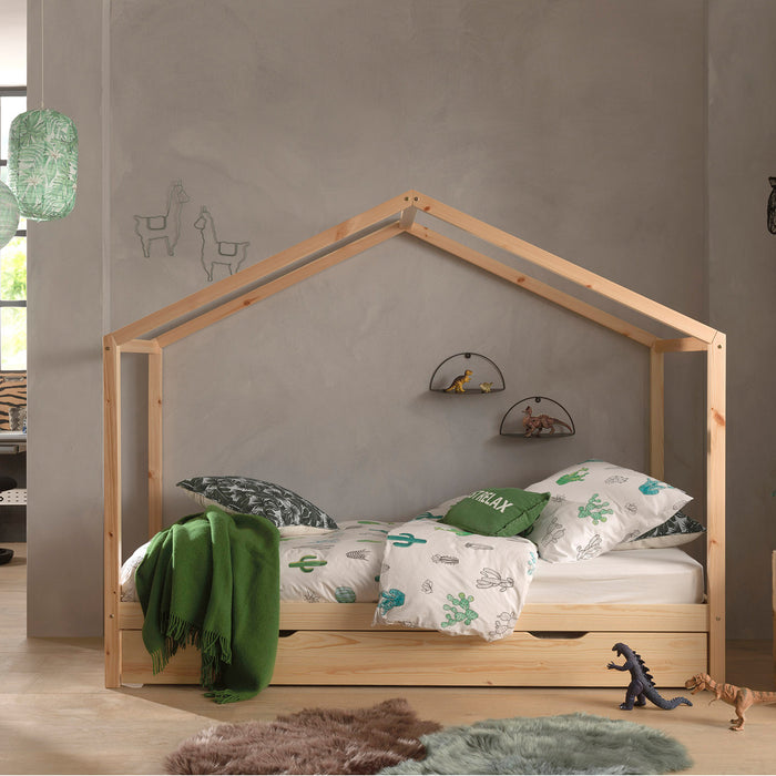 Vipack Dallas Rolbed 90 x 200 cm - Bruin