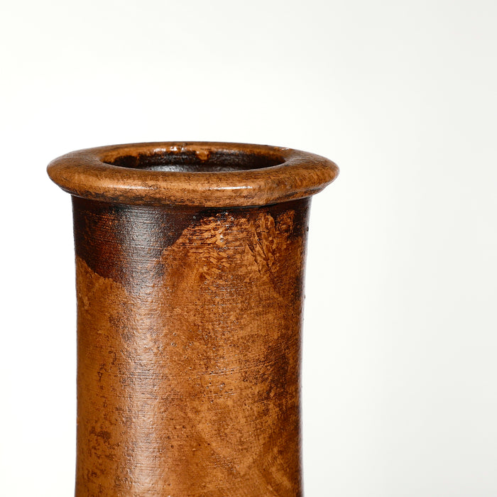 Mica Decorations Oliver Decoratieve Fles Ø22 cm Brons