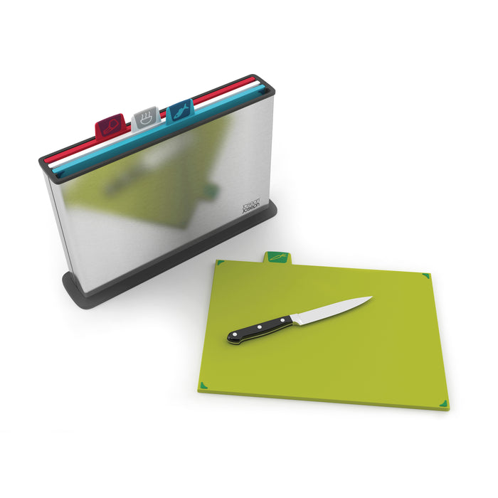 Joseph Joseph Index Steel XL Plus Snijplankenset