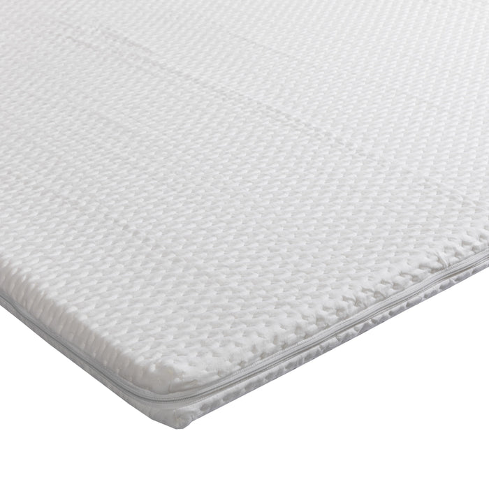 MOOS Saga Traagschuim BioKatoen Tijk Topper 160 x 200 cm