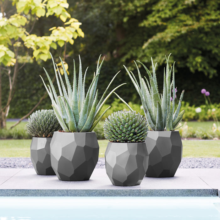 Elho Pure Edge Bloempot 40 cm Wit