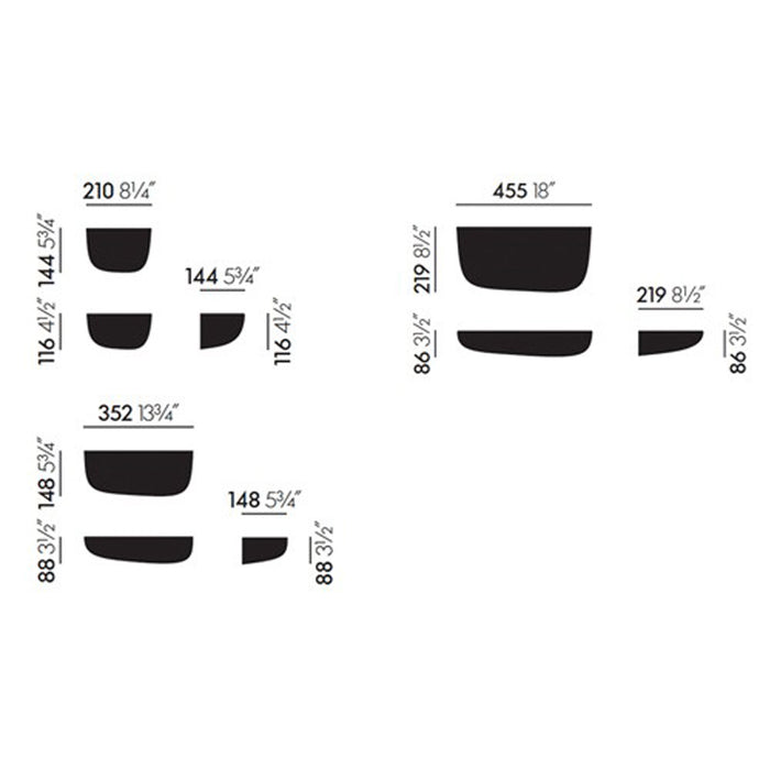 Vitra Corniches Wandplank