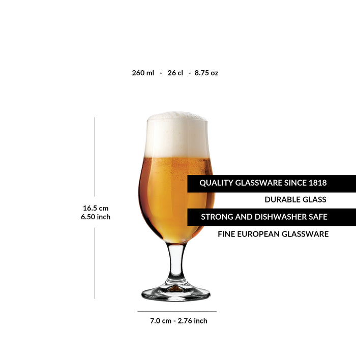 Libbey Bierglas Munique 0,26 L - 6 st.