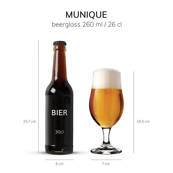 Libbey Bierglas Munique 0,26 L - 6 st.