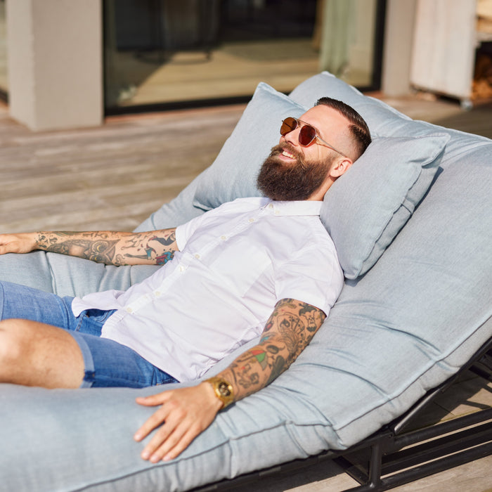 Hartman Emma Loungebed - Ijsblauw