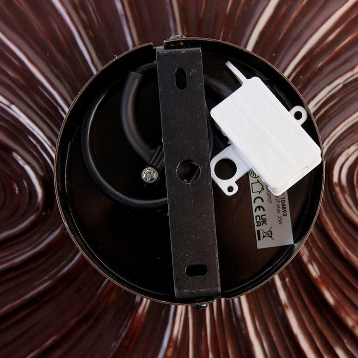 QAZQA Wandlamp sem - Koper - Design - L 30.5cm