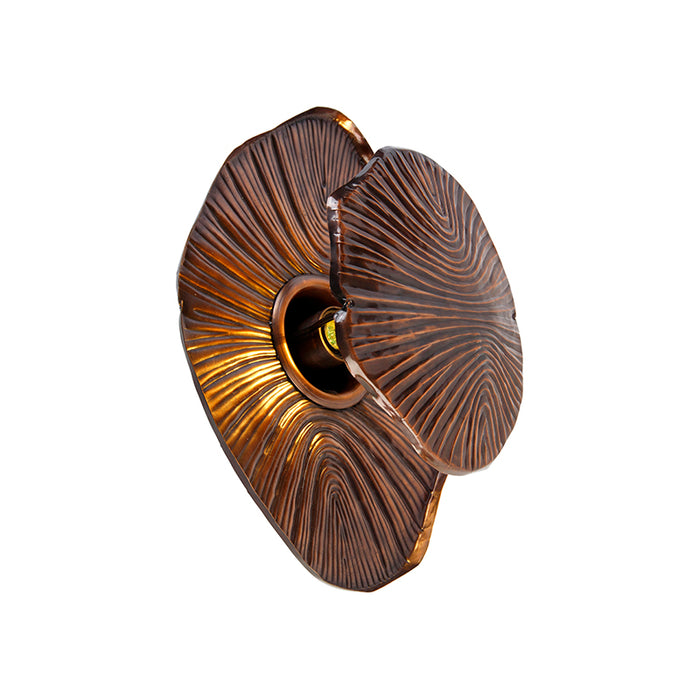 QAZQA Wandlamp sem - Koper - Design - L 30.5cm