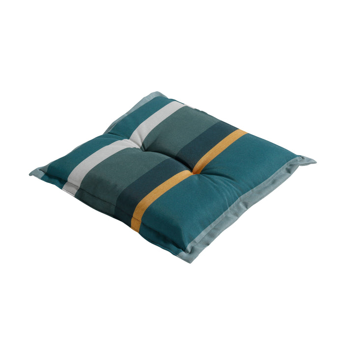 Madison Zitkussen - Hocker - Stripe Green - 50x50 - Grijs