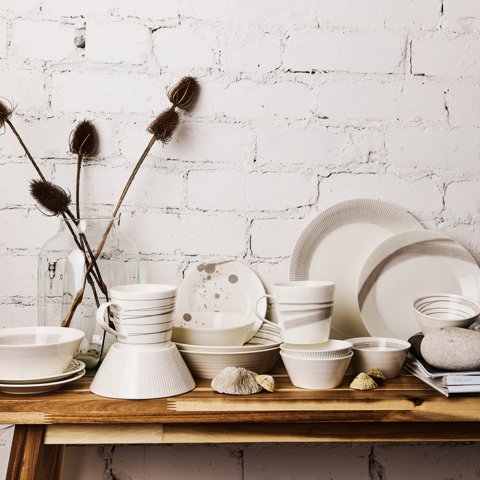 Royal Doulton Pacific Stone Mok 0,4 L - Set van 4