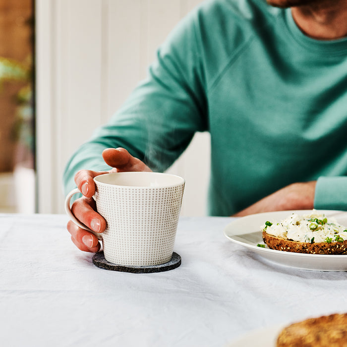 Royal Doulton Pacific Stone Mok 0,4 L - Set van 4