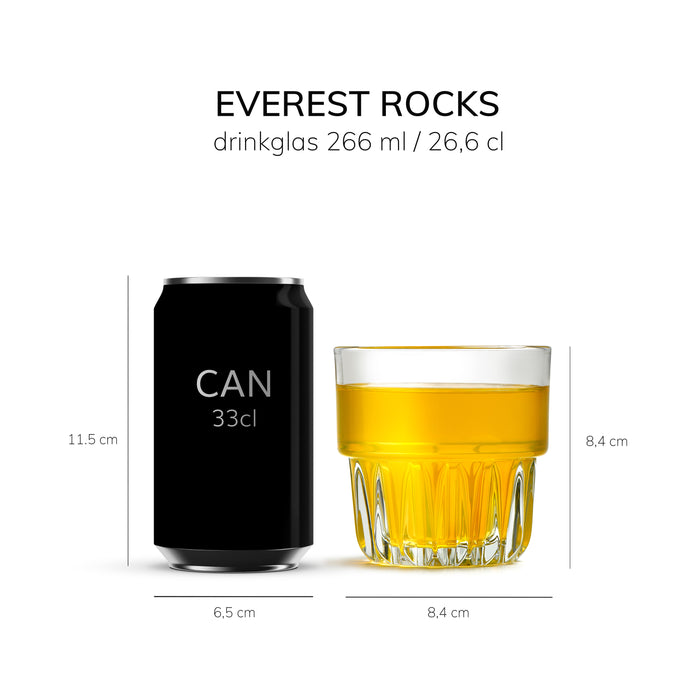 Libbey Waterglas Everest 0,26 L - 6 st.