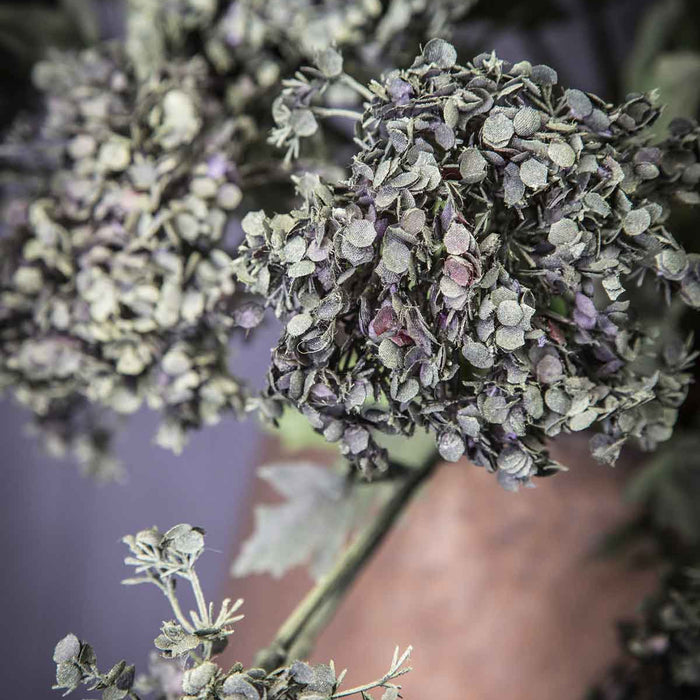 PTMD Garden Bloem Guelder Rose Kunsttak - 36 x 20 x 76 cm - Blauw