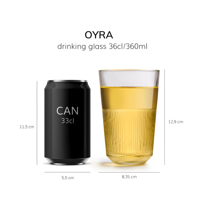 Libbey Waterglas Oyra 0,36 L - 6 st.