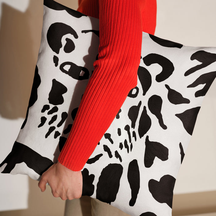 iittala Oiva Toikka Kussenhoes 47 x 47 cm - Cheetah Zwart/Wit