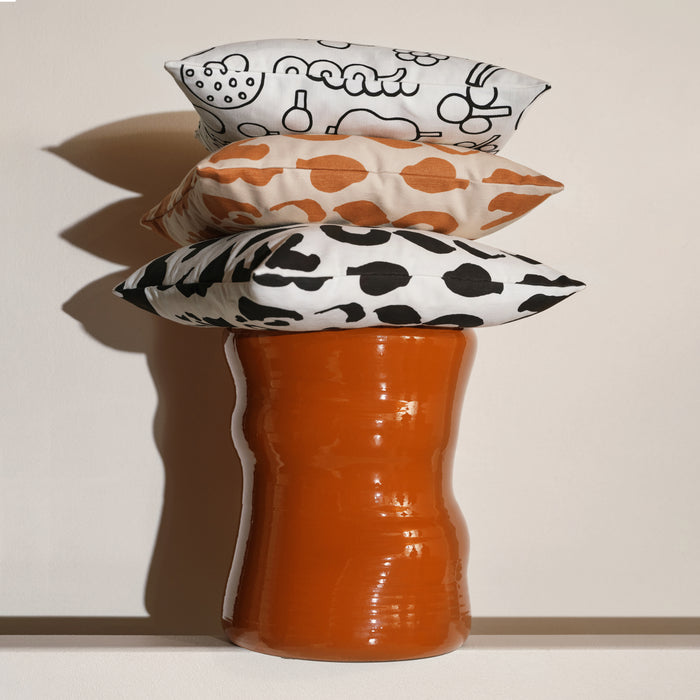 iittala Oiva Toikka Kussenhoes 47 x 47 cm - Cheetah Zwart/Wit