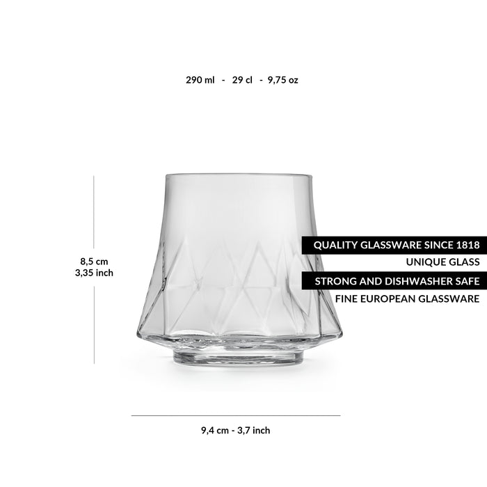 Libbey Waterglas Divergence 0,29 L - 6 st.
