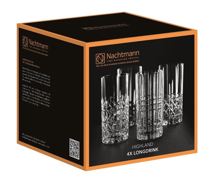 Nachtmann Highland Longdrinkglazen 0,38 L - 4 st.